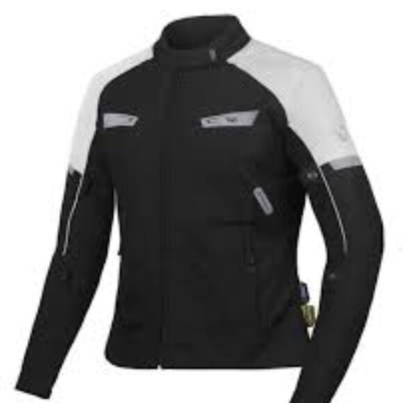 WD Vegas Lady CE Armored Moto Jacket – Black/Silver – - Picture 1 of 1